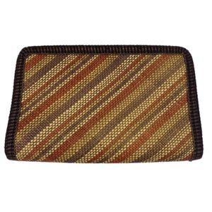 RU_Women Summer Beach Bag, Straw Handbag Purse Hand Woven Straw